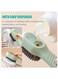 2 in 1 Multifunction Cleaning Brush, Liquid Adding Soft Fur Cleaning Brush, Multifunctional Shoe Brush with Liquid Box, Cleaning Brush