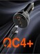 3 in 1 car quick charge 160W laptop mobile cell phone 100W 30W qc3.0 dual pd type c high power 3 ports car charger