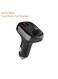 Triple USB Fast Car Charger Wholesale Portable FM Transmitter Quick Charger PD/QC 4.0+/AUTO-ID Total 36 W