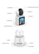 2.4G Camera 1080P, 120&deg; Wide Angle Lens 2-Way Intercom Video NightMotion Detection Camera for Home Security, Baby Monitor