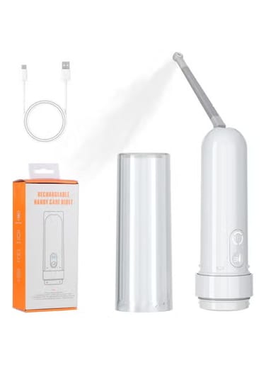 Rechargeable Portable Bidet for Travel 180ML, IPX7 Waterproof Electric Bidet Sprayer with 3 Spraying Modes for Personal Hygiene Cleaning