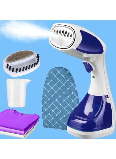 Steamer for Clothes Fabric Steamer, Powerful Handheld Portable Travel Garment Steamer Fabric Wrinkle Remover, 15s Fast Heat-up