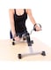 Foldable Under Desk Exercise Bike Portable Arm and Leg Pedal Exerciser