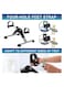 Foldable Under Desk Exercise Bike Portable Arm and Leg Pedal Exerciser