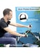 Foldable Under Desk Exercise Bike Portable Arm and Leg Pedal Exerciser