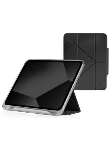 iPad 10th Gen Protective Case with Innovative Origami Magnetic Cover, Slim, Integrated Apple Pencil Holder - Perfect for Travel, Teens, Streamers and Professionals