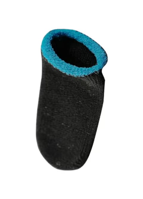 Radiotronics Cheap mobile game carbon silver fiber anti-skid thumb finger sleeves joystick screen touching finger glove for PUBG Gaming