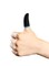 Radiotronics Cheap mobile game carbon silver fiber anti-skid thumb finger sleeves joystick screen touching finger glove for PUBG Gaming