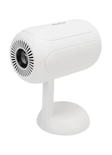 Smart 6K Projector with and Bluetooth, Motorized Focus &amp; 4D Trapezium Correction, Portable Outdoor Mini Projector Home Theater Projector, for Phone TV Stick HDMI USB Laptop PS