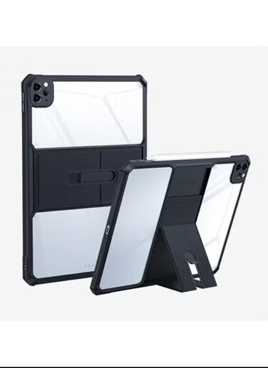 iPad Case for iPad Pro 12.9 inch 2022 Ultra Slim Protective Case Support Wireless Apple Pencil Charging Shockproof Case for iPad Pro 12.9 case 2021 2020 2018 with Stand, Black