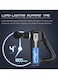 Deep Tissue Massage Gun, Triangle Handheld Muscle Percussion Back Neck Head Hammer Massager for Athletes, Portable, LED Screen with 8 Heads and 32 Speeds
