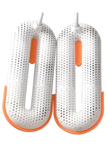 Foot Warmer Portable Intelligent Timing Footwear Dryer Machine with 3 Timer Modes, Shoes Dryer Warmer Suitable for Shoes, Gloves, Socks, ski Boots (White)