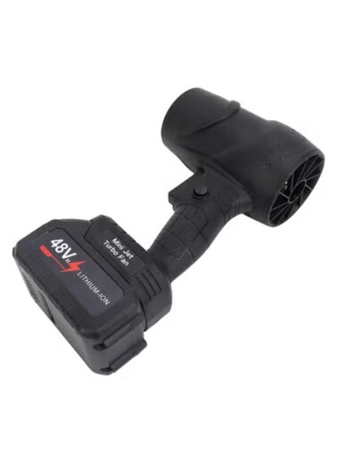 Electric Air Duster, Portable Air Blower Computer Vacuum Cleaner for Keyboard Car Home 1200mAh Rechargeable Cordless Electric Jet Fan for Home Outdoor