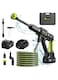 Cordless Portable High Pressure Electric Cleaner Machine, Black, Green