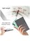 Radiotronics Foldable Bluetooth Keyboard, Wireless Portable Keyboard with Touchpad, Rechargeable Pocket-Sized Folding Travel Keyboard for iOS, Android, Windows Devices -Space Gray
