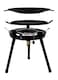 Gas Bullet Gas Grill with Wok for Screw Cartridges Gas (Gas Stove + 12 Cartridges)