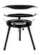 Gas Bullet Gas Grill with Wok for Screw Cartridges Gas (Gas Stove + 12 Cartridges)