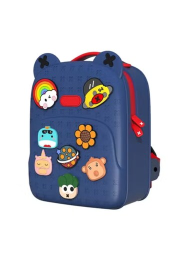 3D Diy Student Bag Girls Boys Satchel Bags Gift Backpack Colorful Rubber Waterproof for Kids Paper Gift Box School Backpack K16