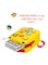 Radiotronics Toddler Backpack DIY Cute Cartoon Animal Preschool Kids Waterproof Backpack Bookbag School Lunch Backpack for Boys Girls, 12.5 inch Yellow