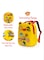Radiotronics Toddler Backpack DIY Cute Cartoon Animal Preschool Kids Waterproof Backpack Bookbag School Lunch Backpack for Boys Girls, 12.5 inch Yellow