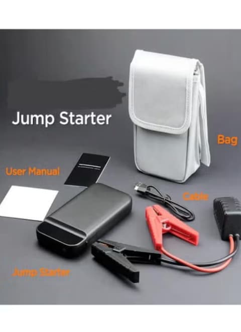 Radiotronics Jump Starter Emergency Booster Starting Device Car Starter Battery Charger Portable Auto Buster