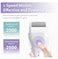 Cordless Foot Callus Remover, Long and Curved Roller Head Stone, Wet &amp; Dry Dual Purpose, Up to 2 hrs Runtime, Easy &amp; Portable, 3 Roller Heads &amp; 2 Speed Setting
