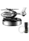 Car Mounted Perfume Car Accessories Solar Auto Rotating Aircraft Aromatherapy Car Perfume 10ml