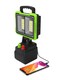 300W Outdoor Solar Floodlights for Camping, 14000mAh