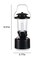 Radiotronics Portable Humidifier with Dimmable Light for Travel and Camping, USB Charging Hanging Humidifier with Warm and White Lights. Black