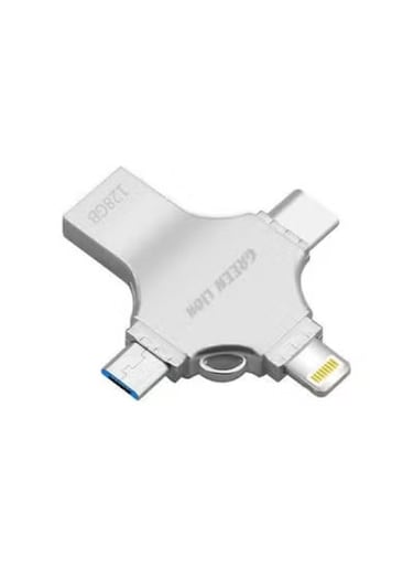 4 in 1 USB Flash Drive 256GB &ndash; Silver