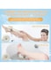 Electric Body Shower Brush, IP68 Waterproof Body Scrubber Back Brush Long Handle Exfoliating Spin Scrubber for Bathing Shower