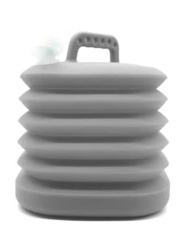 Silicone Folding Water with Handle Portable Organization Container for Outdoor Traveling Camping Portable Contain