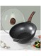 Non- Stick Work Household Frying Dual Purpose Small Pan for Induction Cooker Kitchen Cooking Pot-32 * 9.8cm
