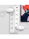 Universal Power Socket Wall Mount New Power Strip With PD USB Charging Ports 10 Way Outlet Extension Plug Socket