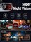 Dash Cam Front and Rear 4K Built in 5GHz WiFi, Free 64GB SD Card, Super Night Vision, Supercapacitor, Parking Mode, G-Sensor, USB C Port