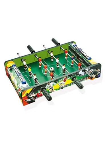 Football Table Game &ndash; Standard Size Fun, Multi Person Table Soccer Adults, Families - Recreational Foosball Games Game Rooms, Arcades, Bars, Parties, Family Night
