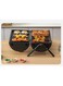 Radiotronics Outdoor BBQ Grill, Exquisite Workmanship, Portable Charcoal Grill, Double Sided Grill for Patios for Camping