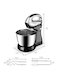 200W Stand Mixer Hand Mixer 5-Speed w/Dough Hooks &amp; Beaters Stainless Steel Bowl