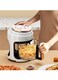 Glass Air Fryer,1100W 4.2Qt Smart Compact Air Fryers,360&deg; Viewing Window, Cooks Quickly, 95% Less Oil for Healthier Meals, Easy to Clean, Black