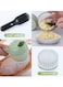 Handheld Electric Vegetable Cutter Set All-in-1Vegetable Chopper Cordless Hand Mixer Electric USB Rechargeable Food Small Slicer for Kitchen Vegetable Cooking
