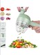 Handheld Electric Vegetable Cutter Set All-in-1Vegetable Chopper Cordless Hand Mixer Electric USB Rechargeable Food Small Slicer for Kitchen Vegetable Cooking