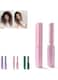 Latest Hairdressing Comb, Rechargeable Mini Hair Straightener, Portable Cordless Hair Straightener, Electric Straightening Comb for Black Hair (Pink 1PCS)