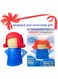 Radiotronics Angry Mama Microwave Cleaner only with Water and Vinegar, Reusable Cute Steam Remover as Lovely Tool and Gift for Cooker Auto Cleaning