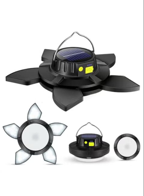 Radiotronics Camping Lantern, Solar Lantern, Brighter Portable Tent Lights with USB, Support Phone Charging, Emergency Lanterns for Power Outages/Hiking