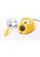 Electric Chocolate Melting Pot Machine Chocolate Fountain Pot Candy Making Cupcake Melter Chocomaker DIY Kitchen Tool Gift with Mould Set (Yellow)
