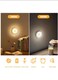 Under Cabinet Lights, Motion Sensor Rechargeable Battery Puck Night Lighting, Wireless Magnetic Cold/Warm Light with Remote for Closet, Kitchen, Counter, Indoor (Pack of 6)