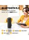 Radiotronics 36W Portable Speaker with Stereo Sound Bass, Bluetooth 5.3 Wireless Speaker USB Type C Outdoor, 5000mAh 16H Playtime IPX7 Waterproof, Color Lights Speaker (Black)