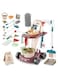 Kids Cleaning Set,Pretend Play Detachable Housekeeping Cart with Broom,Dust Pan,Spray Bottle Children House Cleaning Tools Toys,Educational Toddler Cleaning Carts