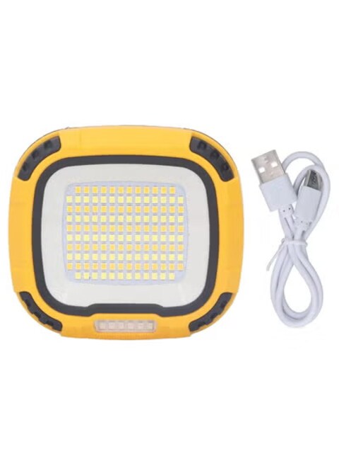 Radiotronics Portable LED Work Light with Rechargeable Battery, Multiple Lighting Modes, and IP44 Waterproof for Outdoor Activities, Searchlight, and Emergency Light