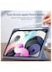 Case for iPad Air 4th Generation 10.9 inch (Model 2020) [with Pencil Holder] Slim Protective Smart Cover Cases with Trifold Stand and Auto Sleep/Wake